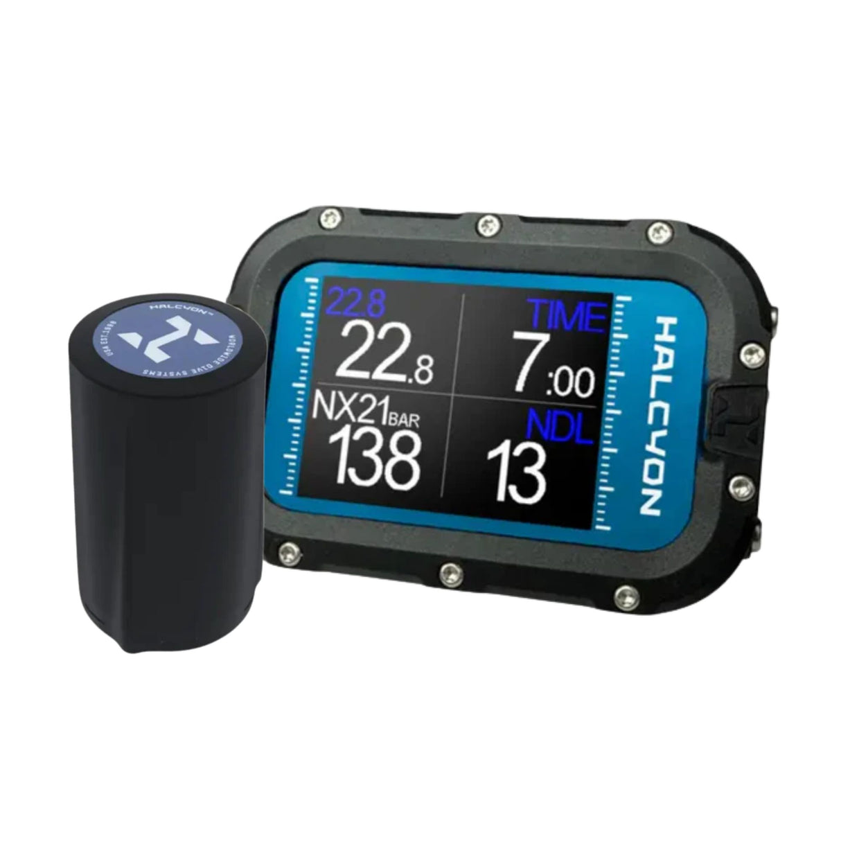 Halcyon Symbios BLUE Handset Computer with Tank Pod