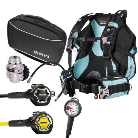 Mares Dual ADJ 62X Performance Regulator and Magellan HD BCD Package