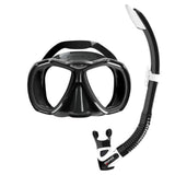 Mares Force-X Mask and Rebel Splash Snorkel Set