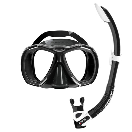 Mares Force-X Mask and Rebel Splash Snorkel Set