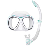 Mares Force-X Mask and Rebel Splash Snorkel Set