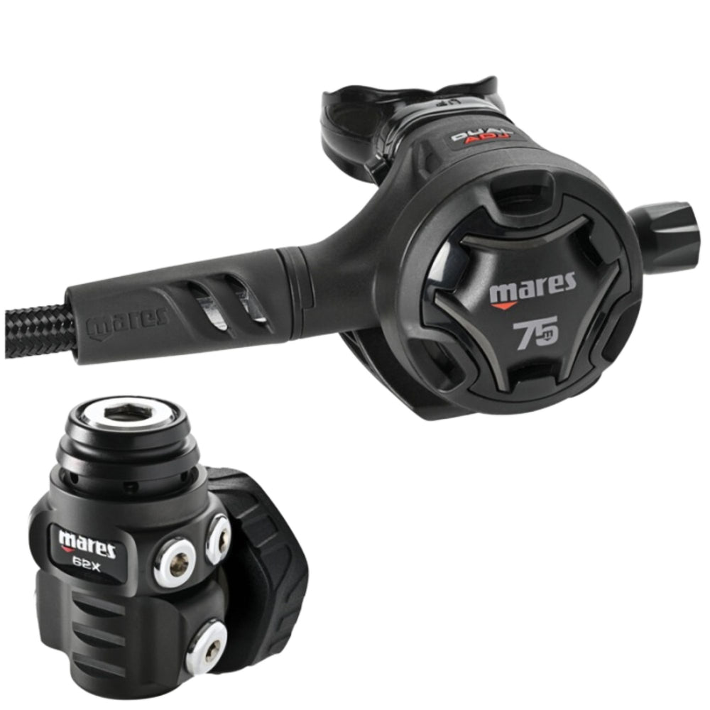 Mares Dual ADJ 62X with Dual Octopus and Mission 2 Console Regulator Set - 75th Anniversary Edition