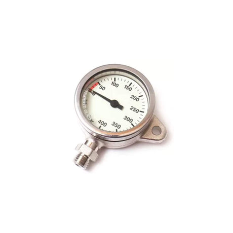 Miflex Brass Tech Pressure Gauge With Attachment Point