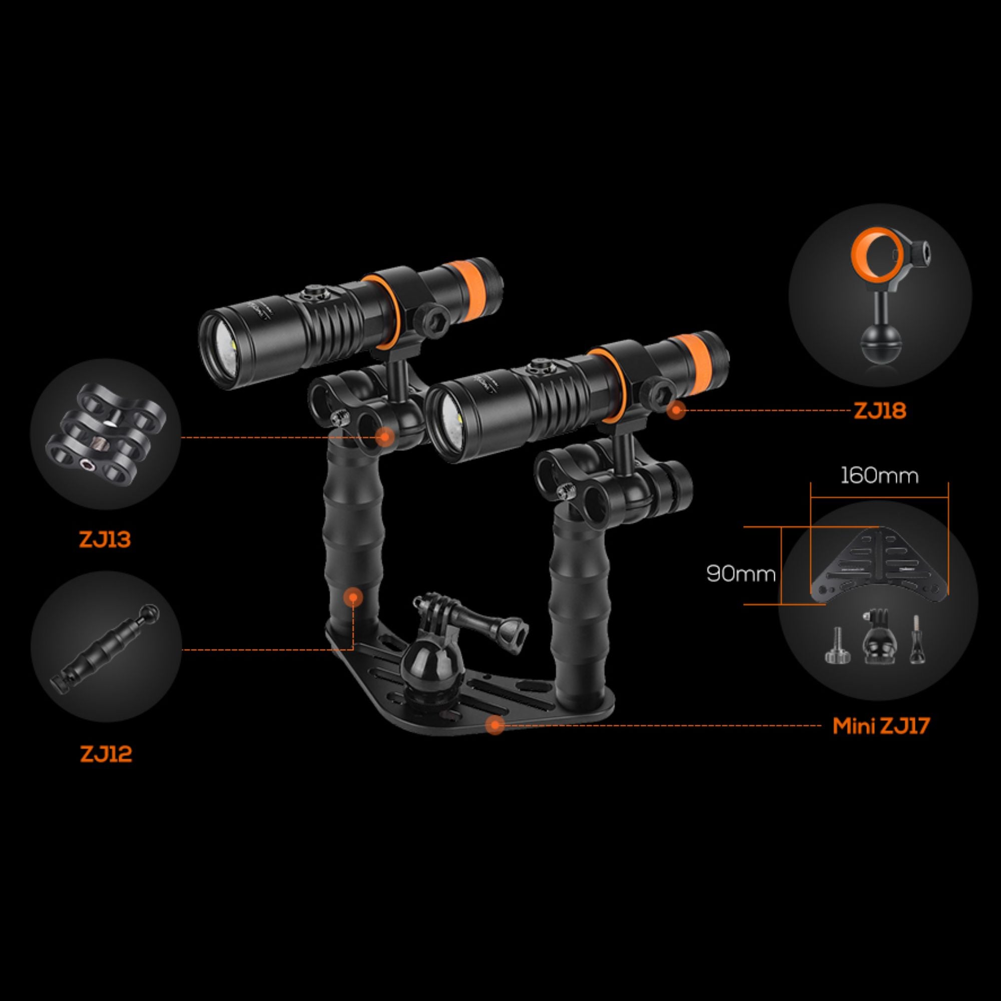 OrcaTorch Double D710V MK2 Combo Kit