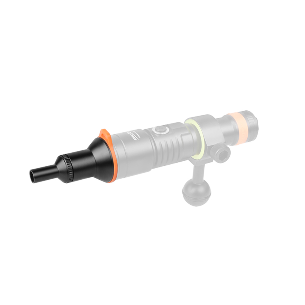 OrcaTorch Snoot for D710V MK2 Dive Light – Mikes Dive Store