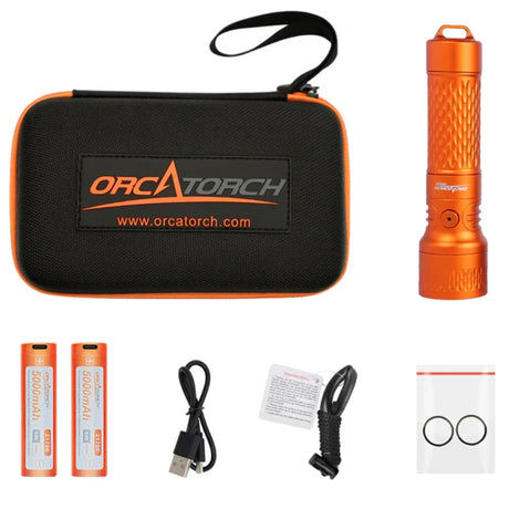 OrcaTorch Orca 7 3000 Lumen Dive Torch