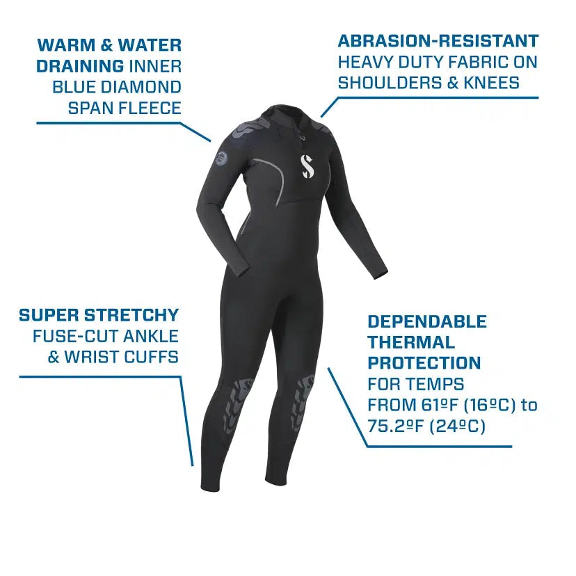 Scubapro Everflex Yulex 3/2 Women's Wetsuit