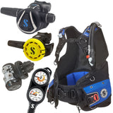 Scubapro Glide BCD Package: MK11 EVO / C370 + R105 Octopus + Gauges
