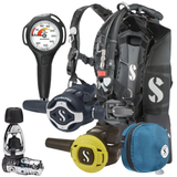 Scubapro Hydros Pro 2 BCD Package: MK25 EVO / S620Ti + S270 Octopus + Gauges + Sport Bag