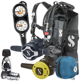 Scubapro Hydros Pro 2 BCD Package: MK25 EVO / S620Ti + S270 Octopus + Gauges + Sport Bag