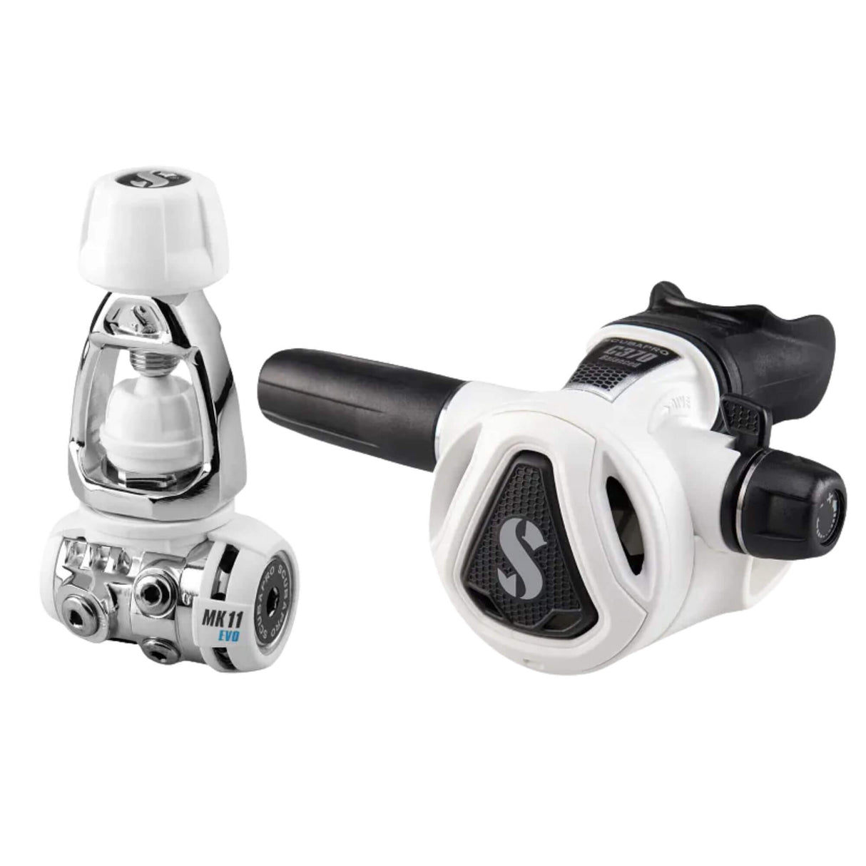 Scubapro MK11 EVO / C370 Regulator in White or Graphite