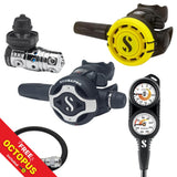 Scubapro Regulator Package: MK25 EVO / S620Ti + R105 Octopus + Gauges + BCD Hose