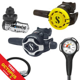 Scubapro Regulator Package: MK25 EVO / S620Ti + R105 Octopus + Gauges + BCD Hose