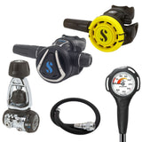 Scubapro Regulator Package: MK11 EVO / C370 + R105 Octopus + Gauges + BCD Hose
