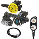 Scubapro Regulator Package: MK11 EVO / C370 + R105 Octopus + Gauges + BCD Hose