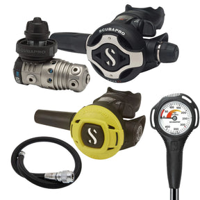 Scubapro Regulator Package: MK25T EVO / S620 X-Ti + S270 Octopus + Gauges + BCD Hose