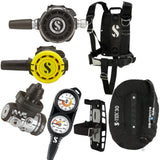 Scubapro S-Tek Wing Package: MK17 EVO 2 / G260 + R105 Octopus + Gauges