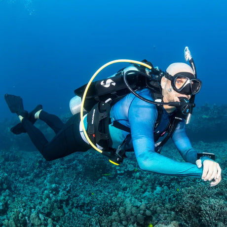 Scubapro UPF50 T-Flex Long Sleeve Men’s Rash Guard - Wave