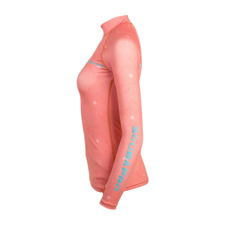 Scubapro UPF50 T-Flex Long Sleeve Women's Rash Guard - Coral