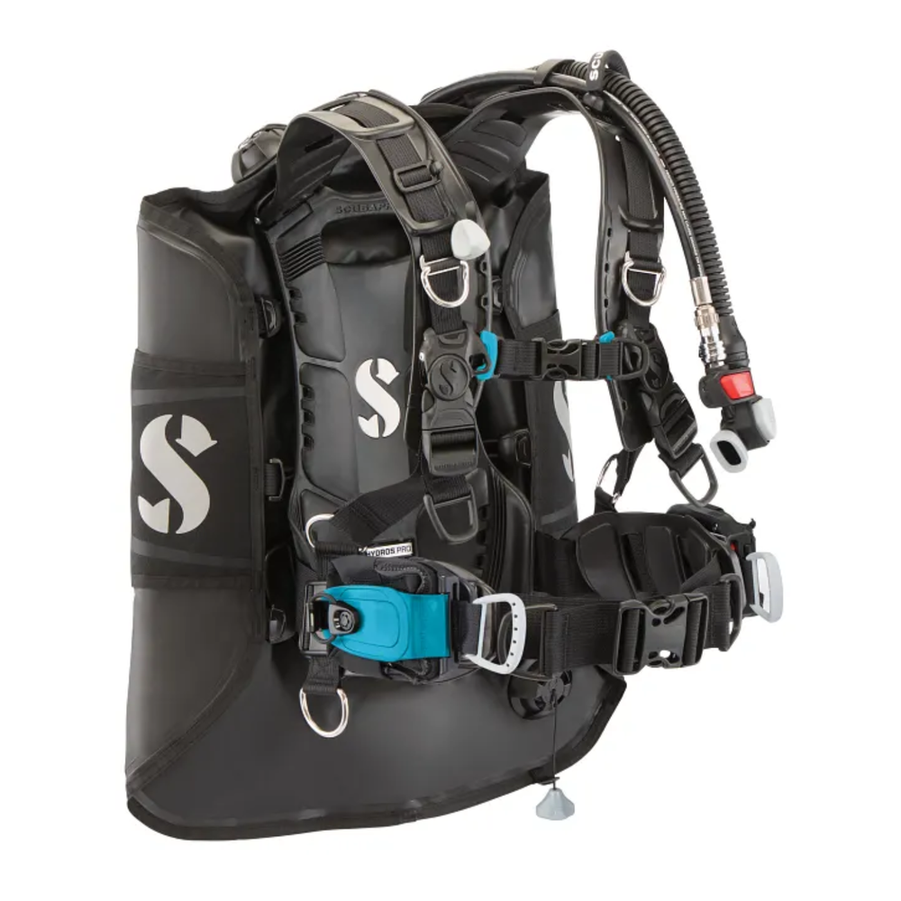 Scubapro Hydros Pro 2 BCD + Mini Monorail Weight Pockets