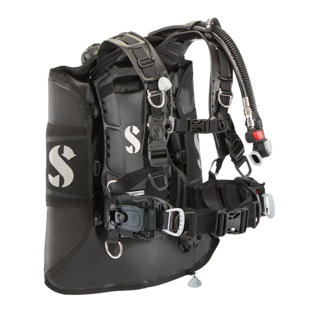 Scubapro Hydros Pro 2 BCD + Mini Monorail Weight Pockets
