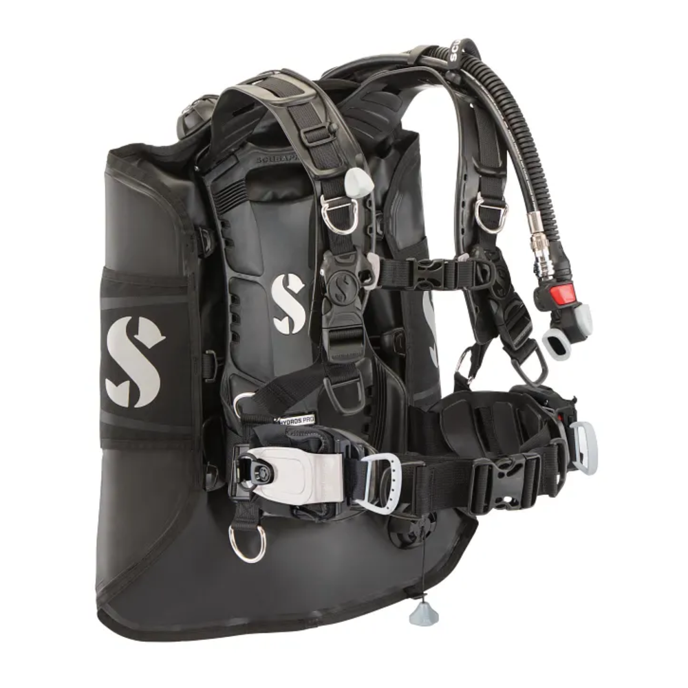 Scubapro Hydros Pro 2 BCD + Mini Monorail Weight Pockets