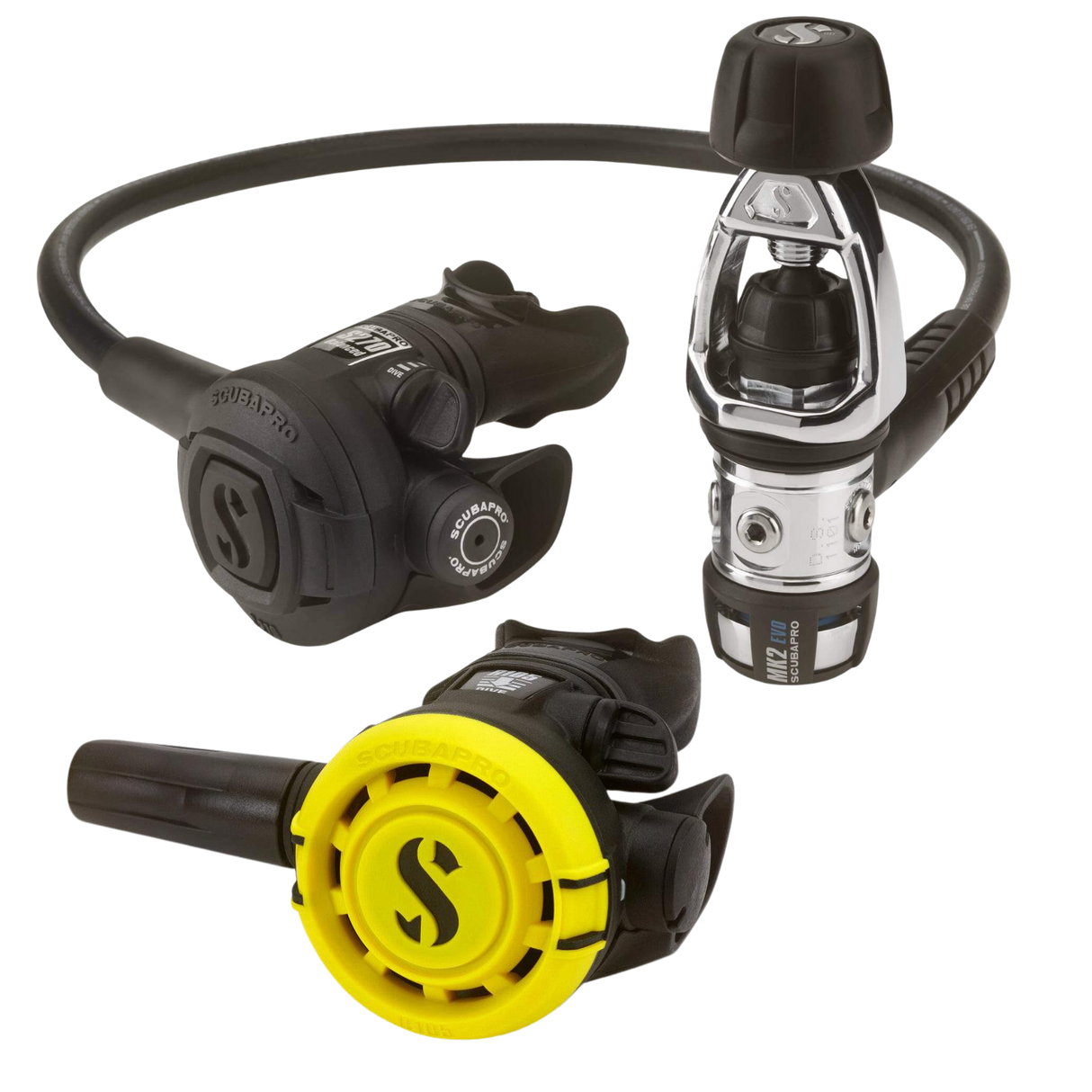Scubapro MK2 EVO/S270 Regulator Set with R105 Octopus