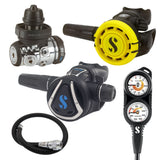 Scubapro Regulator Package: MK17 EVO 2 / C370 + R105 Octopus + Gauges + BCD Hose