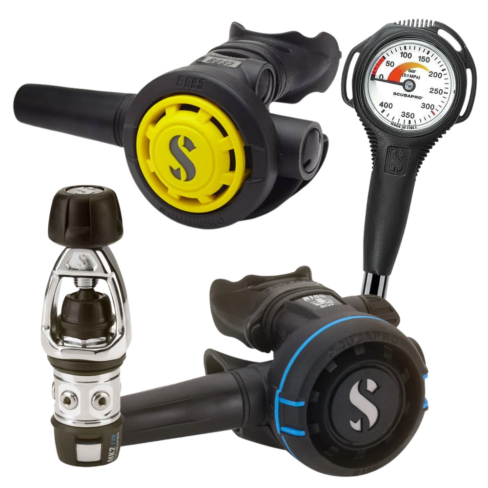 Scubapro School 1 Stage 4 Regulator Set