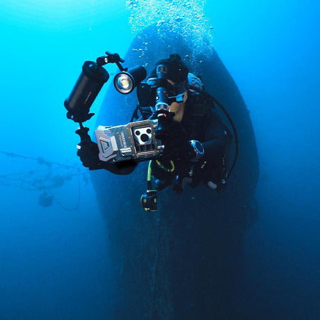 DiveVolk SeaTouch 4 Max Platinum Underwater Smartphone Housing