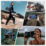 DiveVolk SeaTouch 4 Max Plus Pink Underwater Smartphone Housing