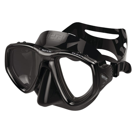 Seac Clear Anti-fog Mask Black Black- Mike's Dive Store