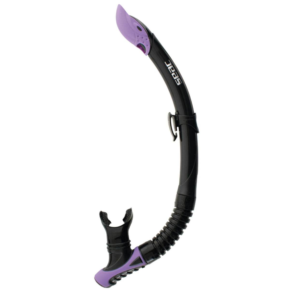 Seac Reverse Snorkel - Black/Lilla - Mike's Dive Store
