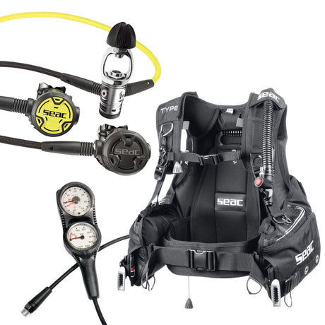 Seac BCD Package: Type BCD + PX100 Regulator Set + Gauges