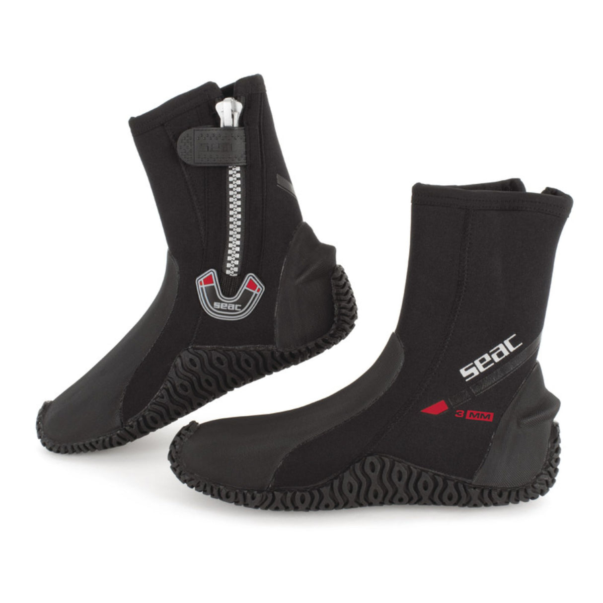 Seac Basic HD 3mm Diving Boots with Zip