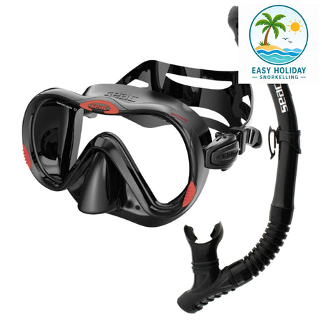 Seac Bis Boss Mask and Reverse Snorkel Set
