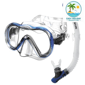Seac Bis Boss Mask and Reverse Snorkel Set