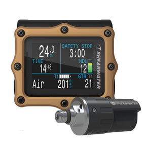 Shearwater Perdix 2 Ti Bronze Journeys Dive Computer with Swift Transmitter