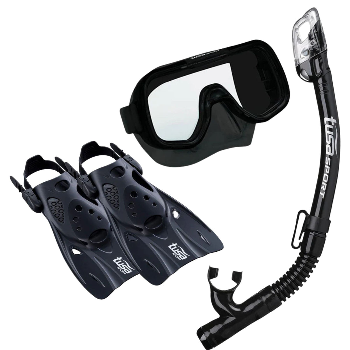 TUSA Mini Kleio + Sport Compact Kids Snorkelling Set