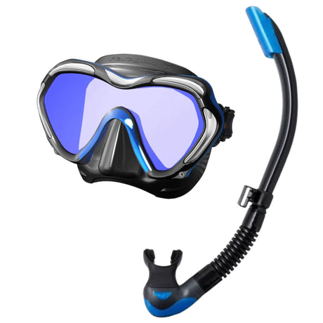 TUSA Paragon S Mask and Platina Hyperdry II Snorkel Set