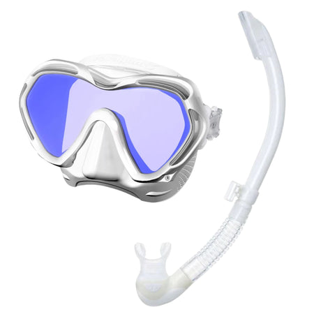 TUSA Paragon S Mask and Platina Hyperdry II Snorkel Set