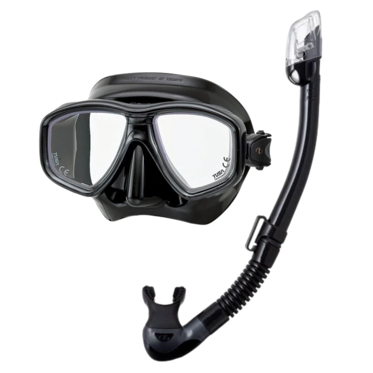 TUSA Freedom Ceos Mask & Snorkel Set – Black Series