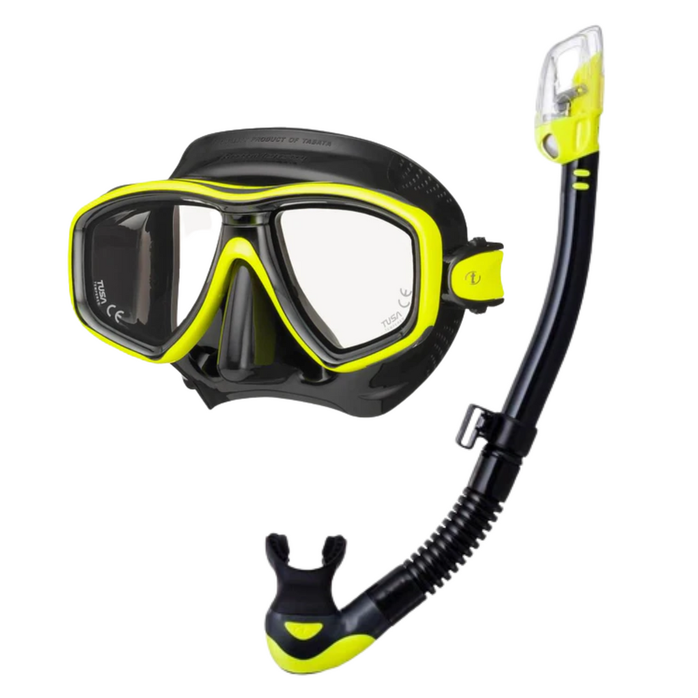 TUSA Freedom Ceos Mask & Snorkel Set – Black Series