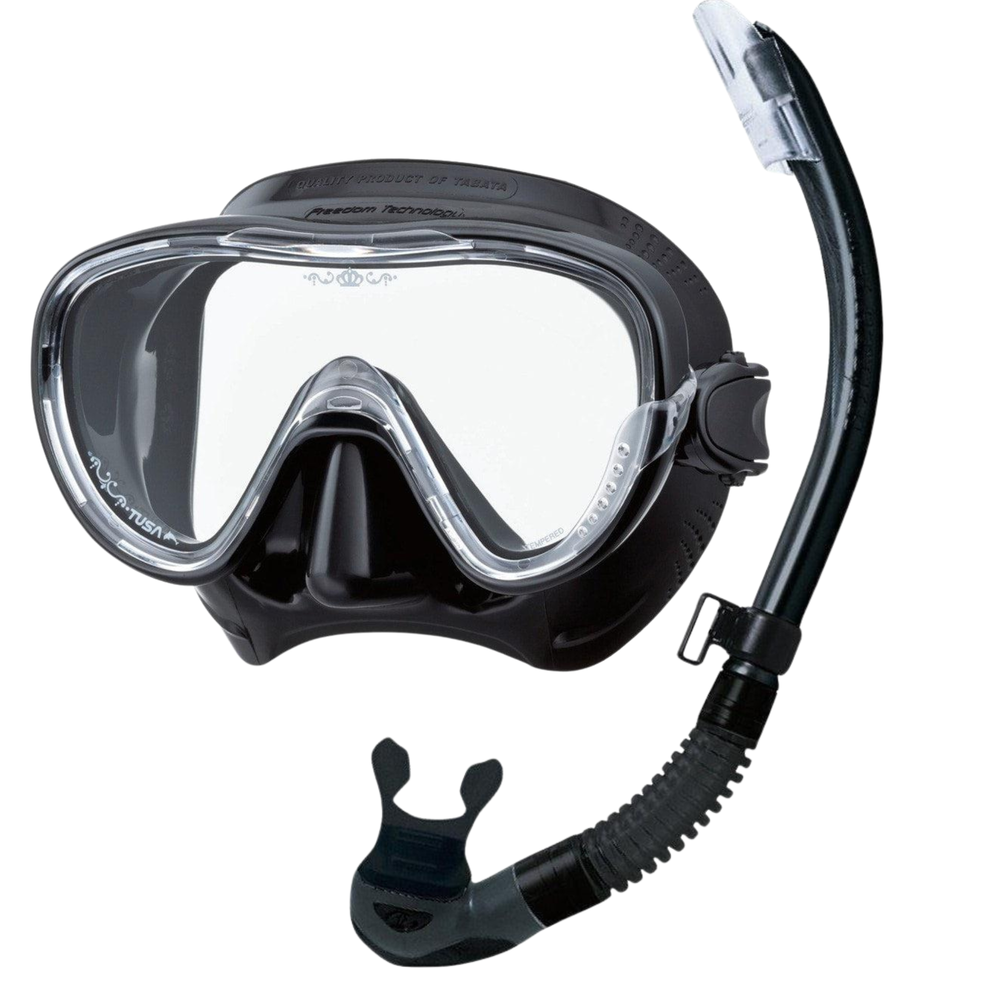 TUSA Freedom Tina Platina Hyperdry II Ladies Snorkelling Set