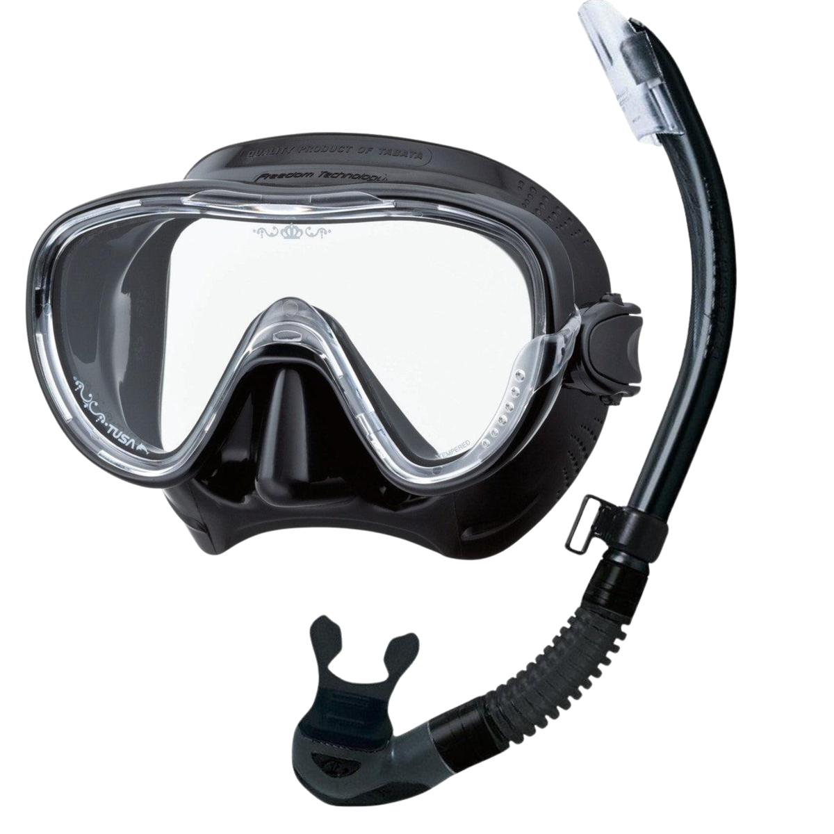TUSA Freedom Tina Platina Hyperdry II Ladies Snorkelling Set
