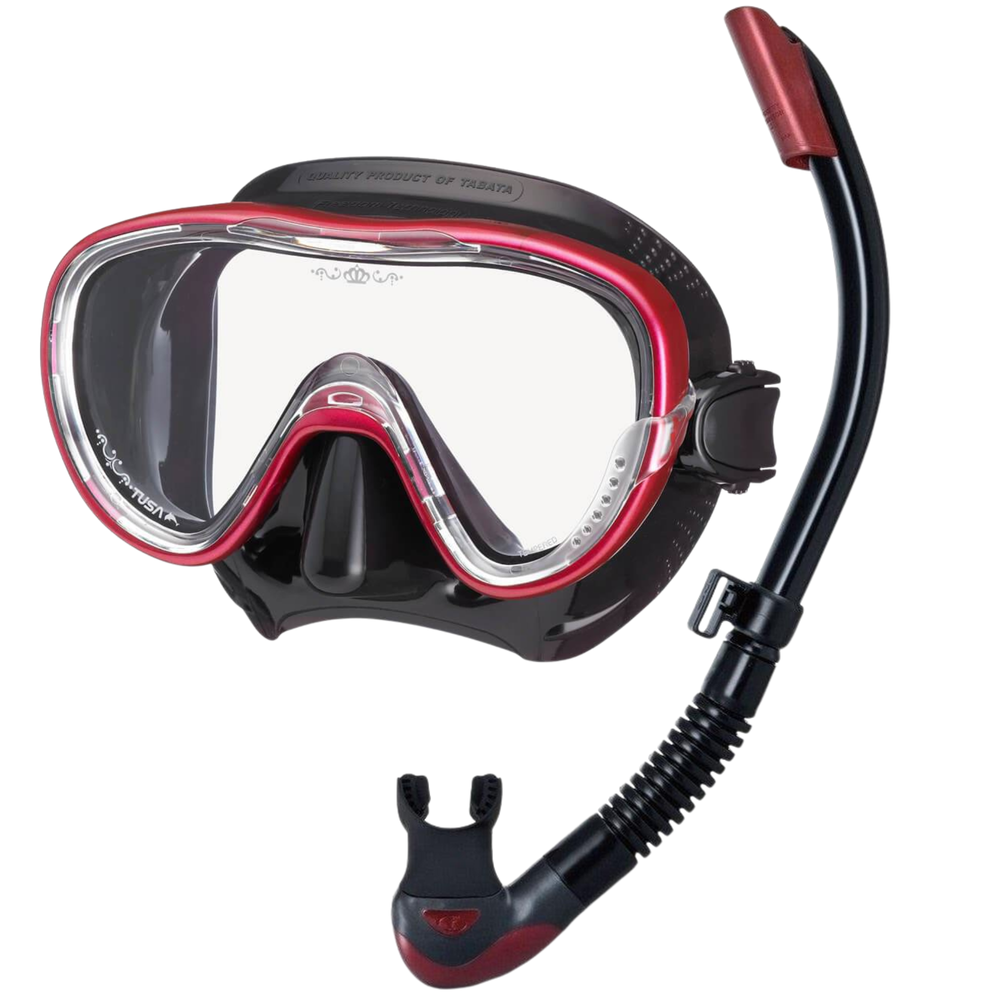 TUSA Freedom Tina Platina Hyperdry II Ladies Snorkelling Set