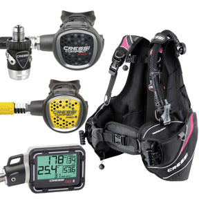 Cressi Travellight BCD & Regulator Women's Package