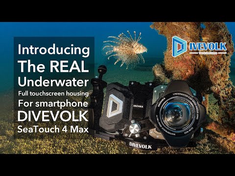 DiveVolk SeaTouch 4 Max Platinum Underwater Smartphone Housing
