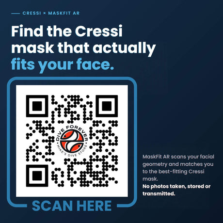 Cressi Quantum Mask Iridium Lens