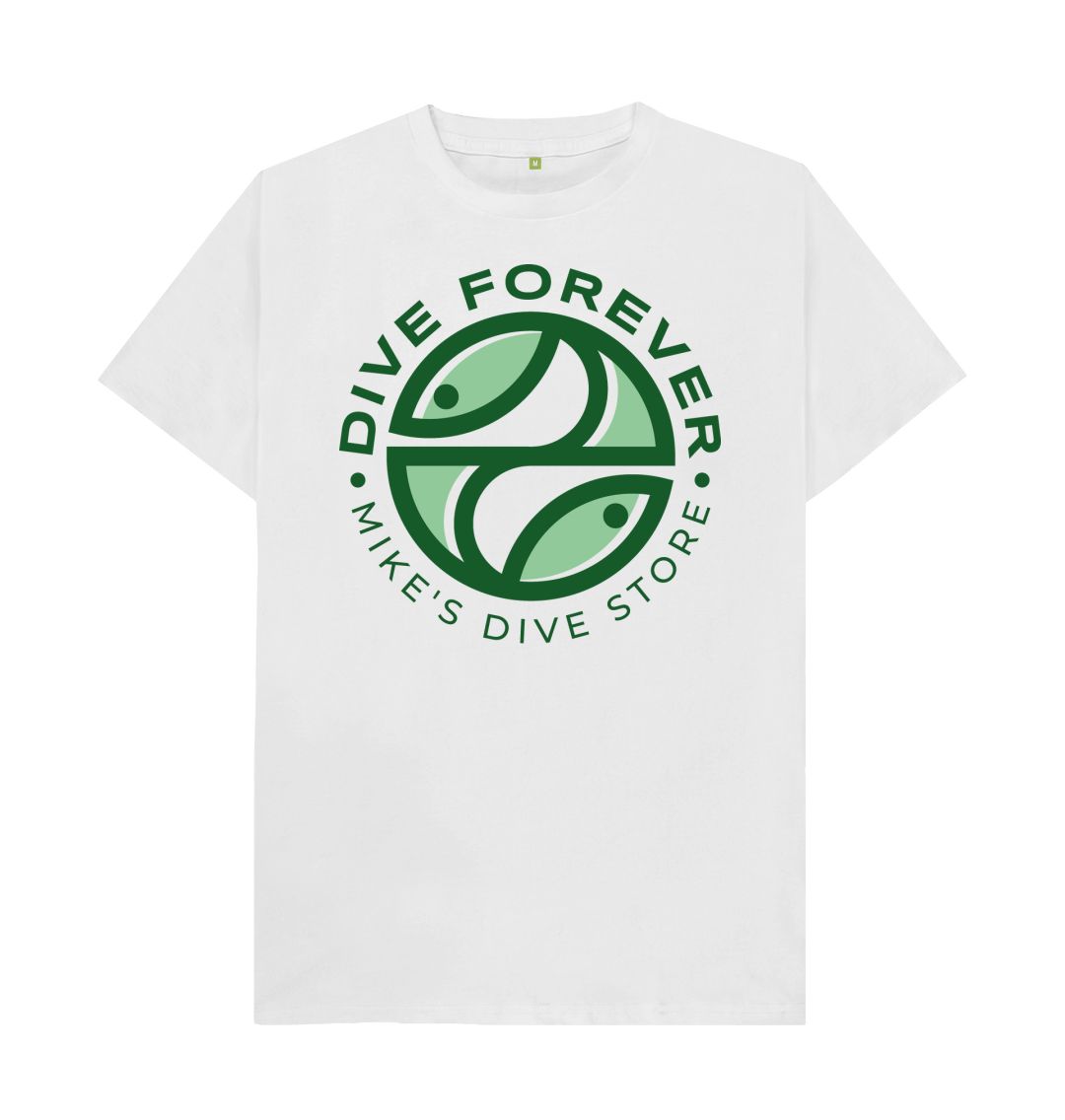 Dive Forever T-Shirt Green Outline